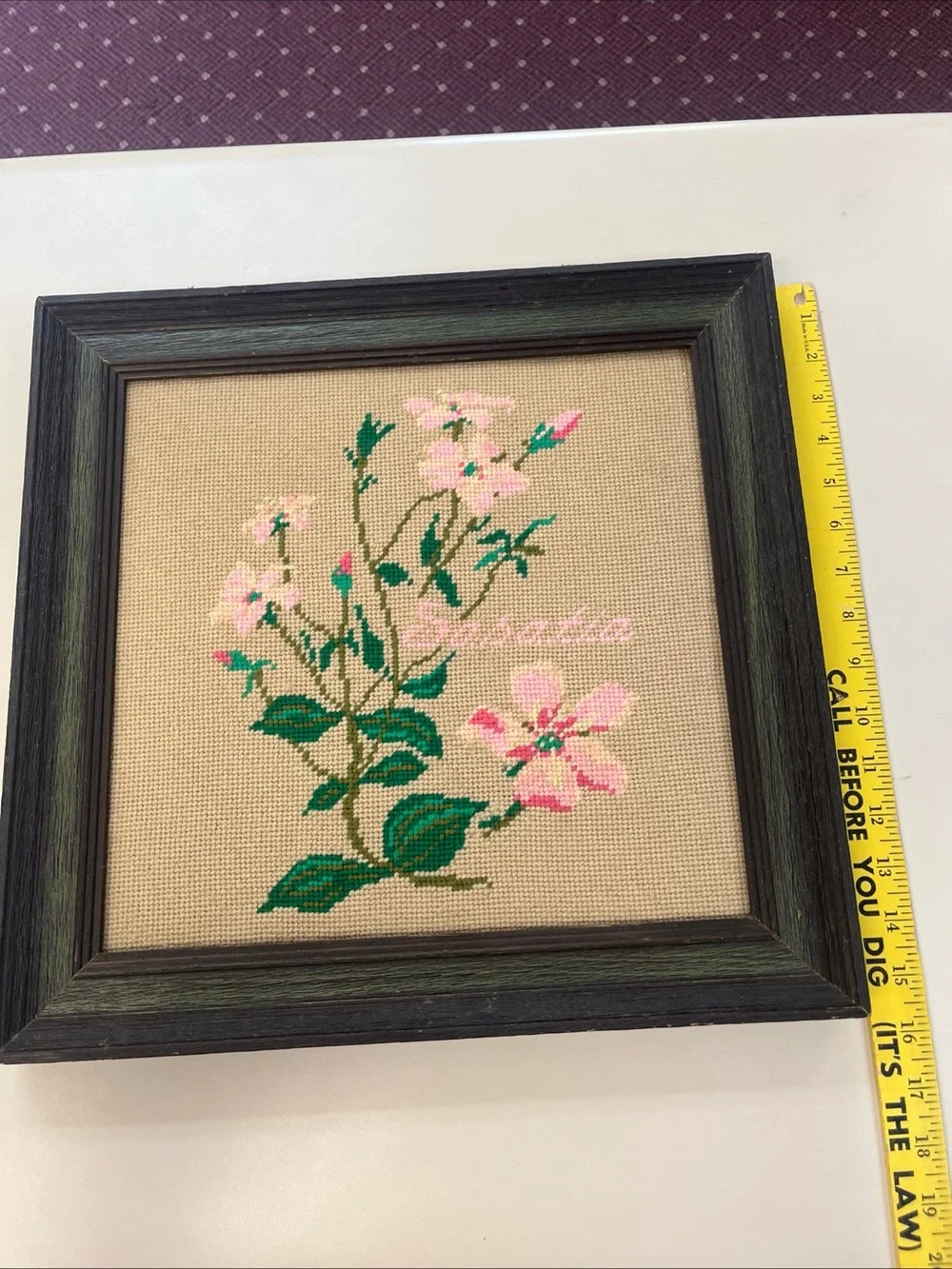 N/A hand stitched